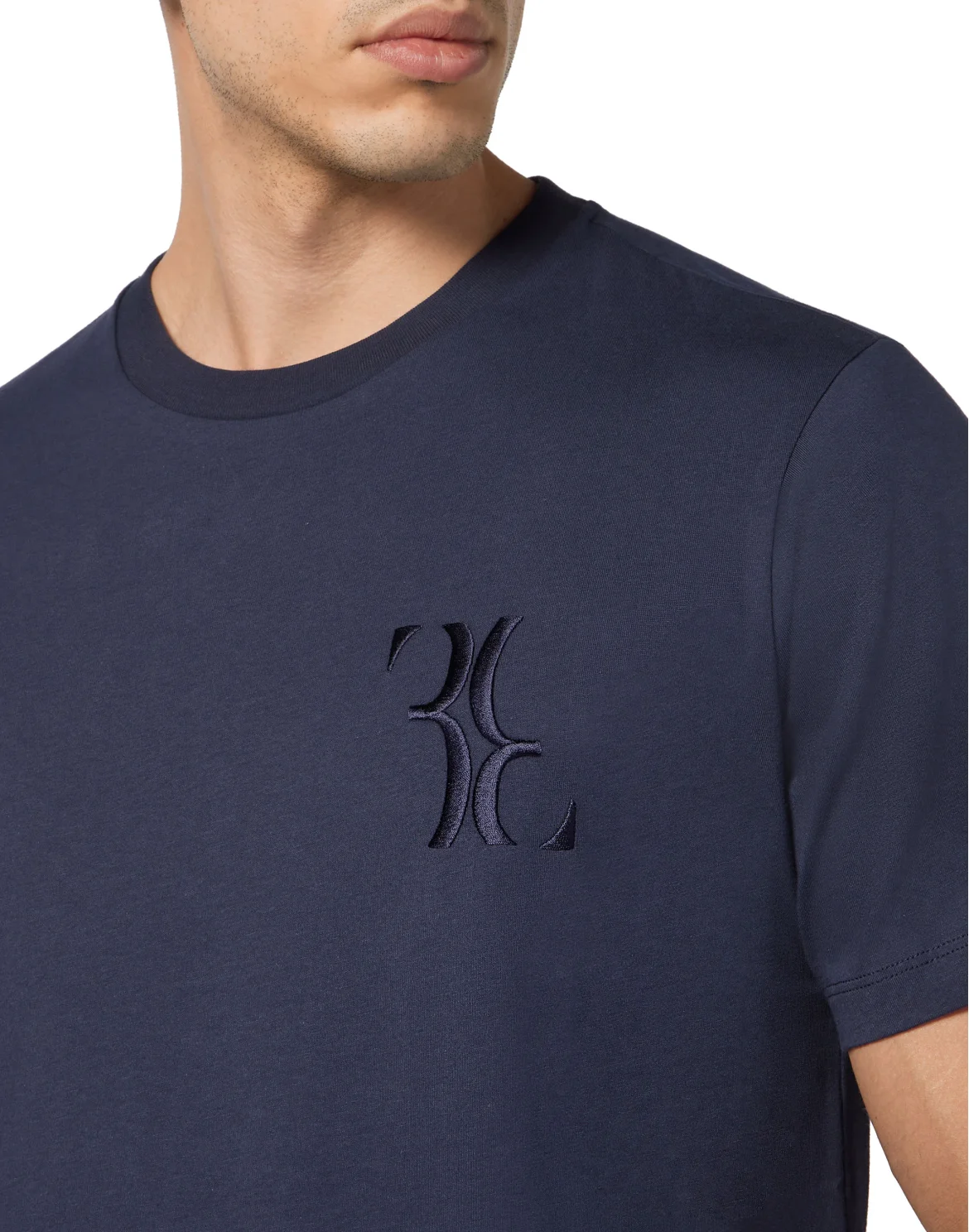 Jersey T-shirt Round Neck SS, цвет: Синий