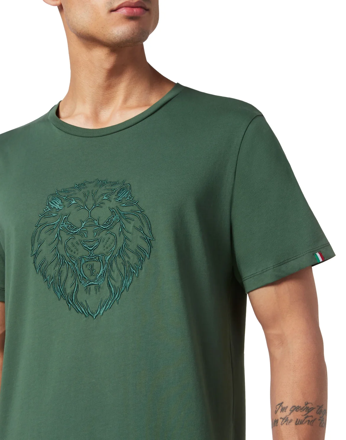 Jersey T-shirt Round Neck SS, цвет: Зеленый