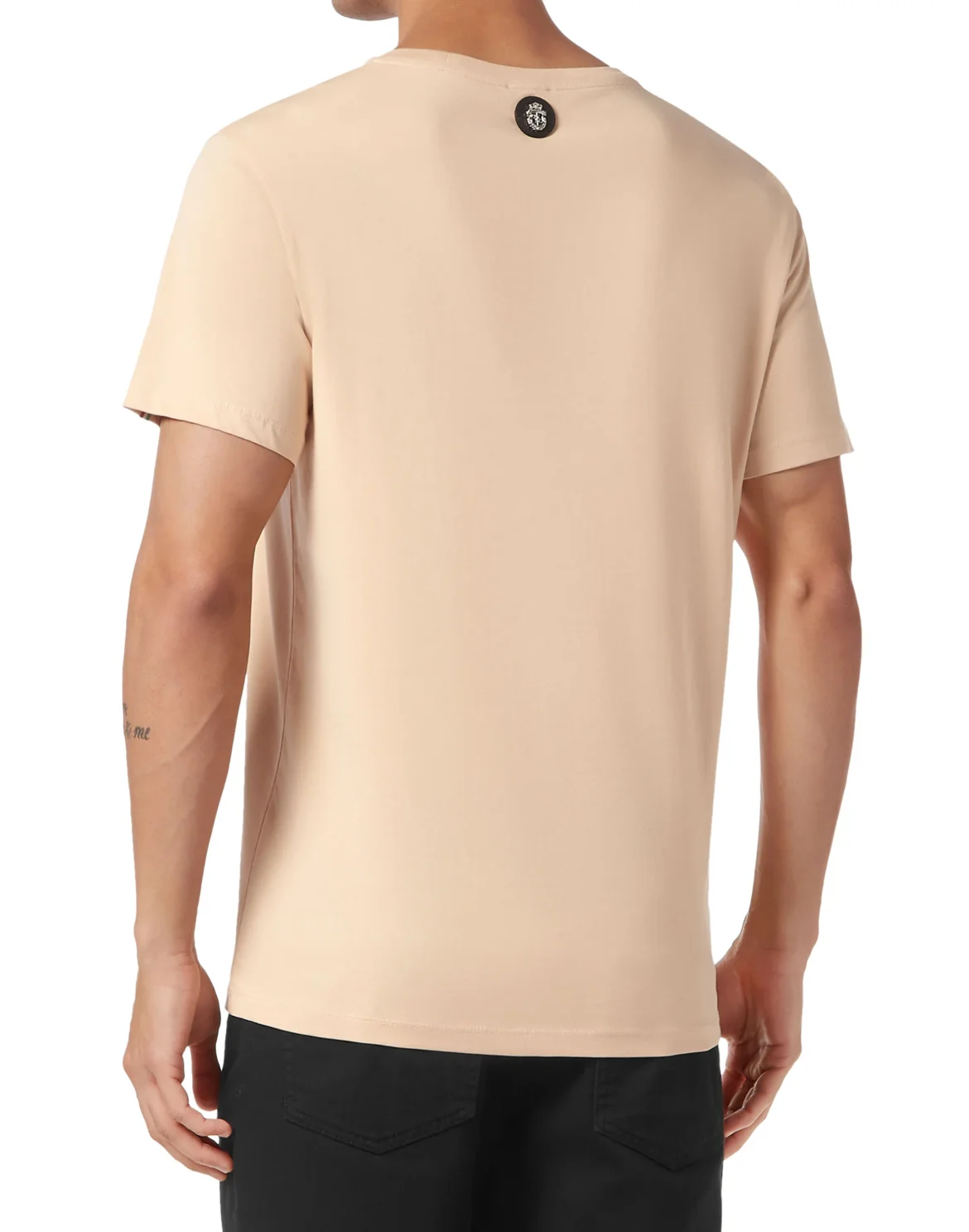 Jersey T-shirt Round Neck SS, цвет: Бежевый