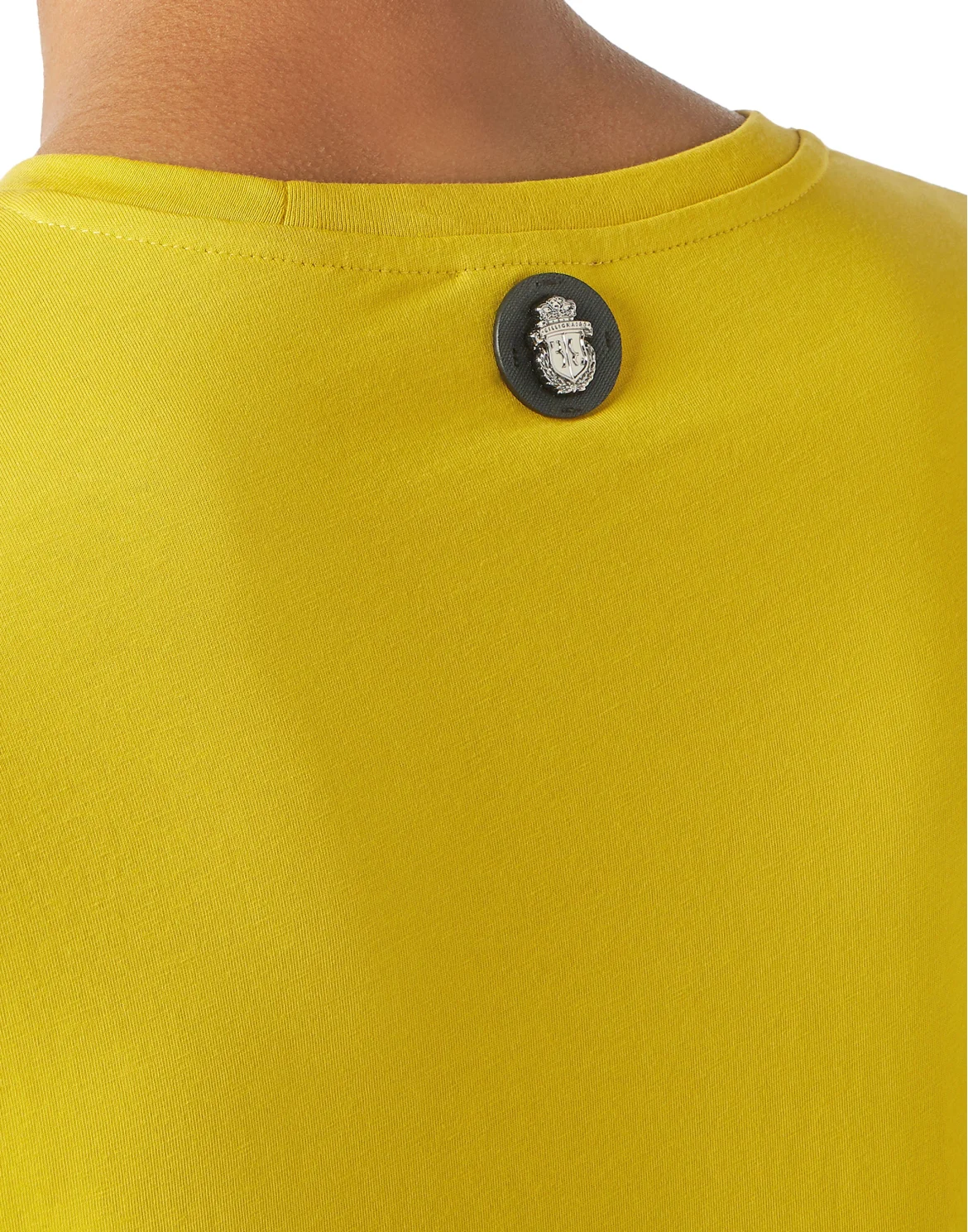Jersey T-shirt Round Neck SS, цвет: Желтый