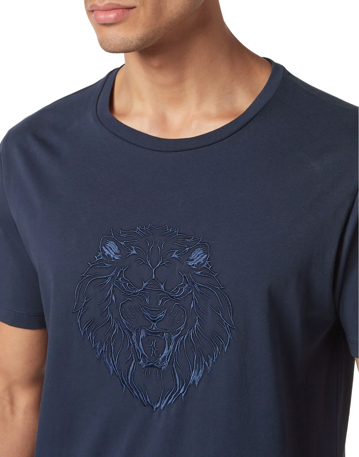 Jersey T-shirt Round Neck SS, цвет: Синий