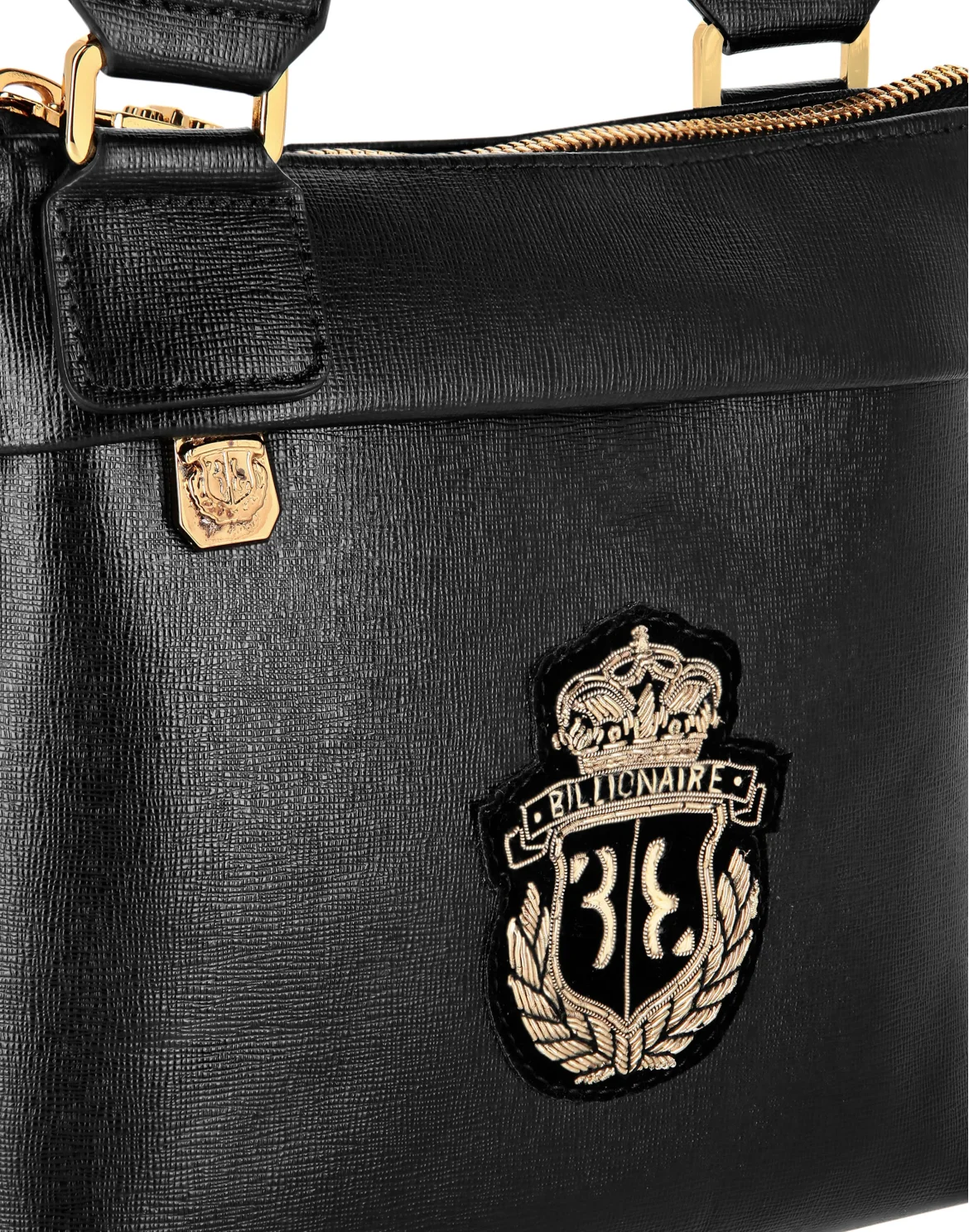 Saffiano Cross Body Bag, цвет: Черный