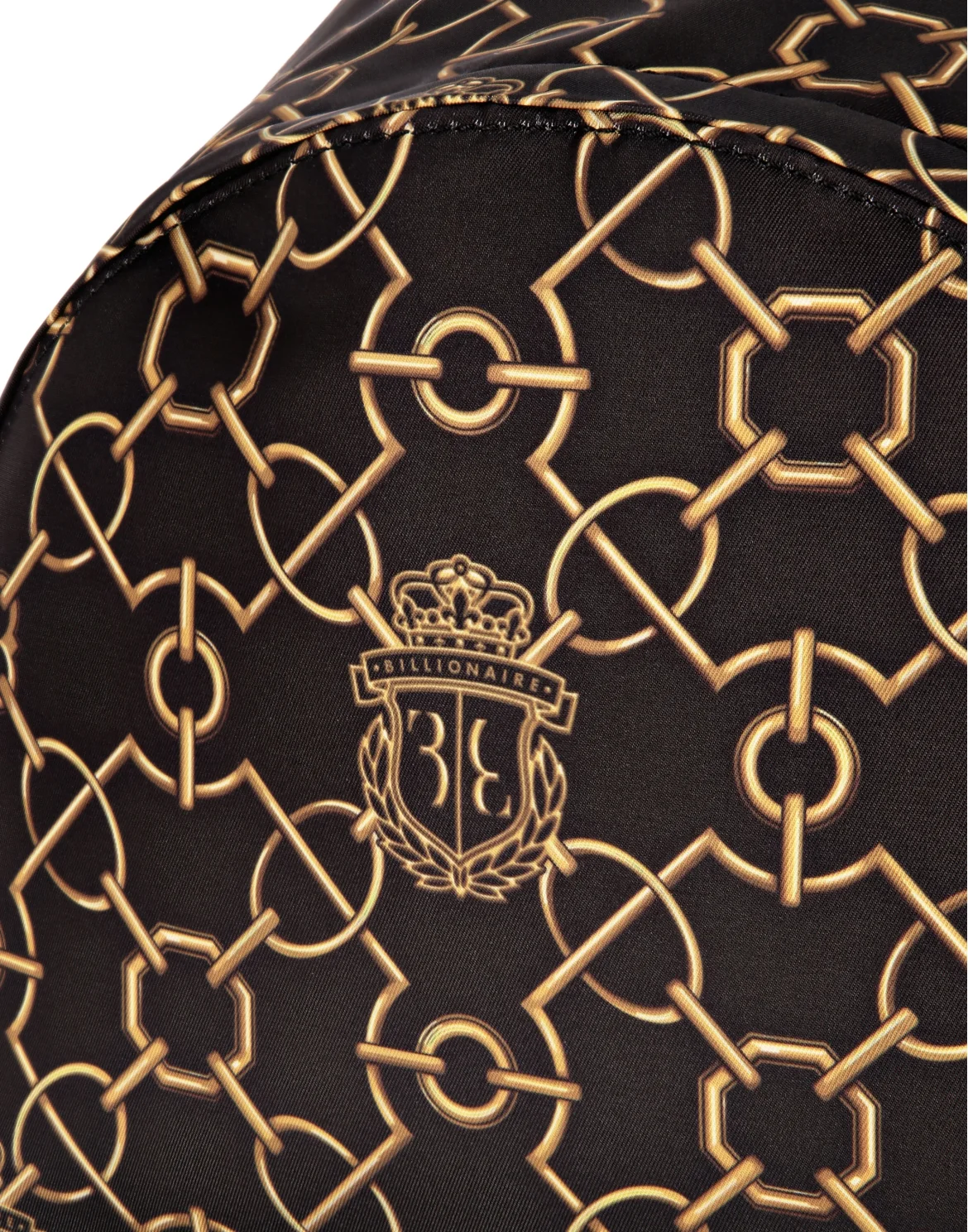 Crocco Printed Nylon Backpack, цвет: Черный