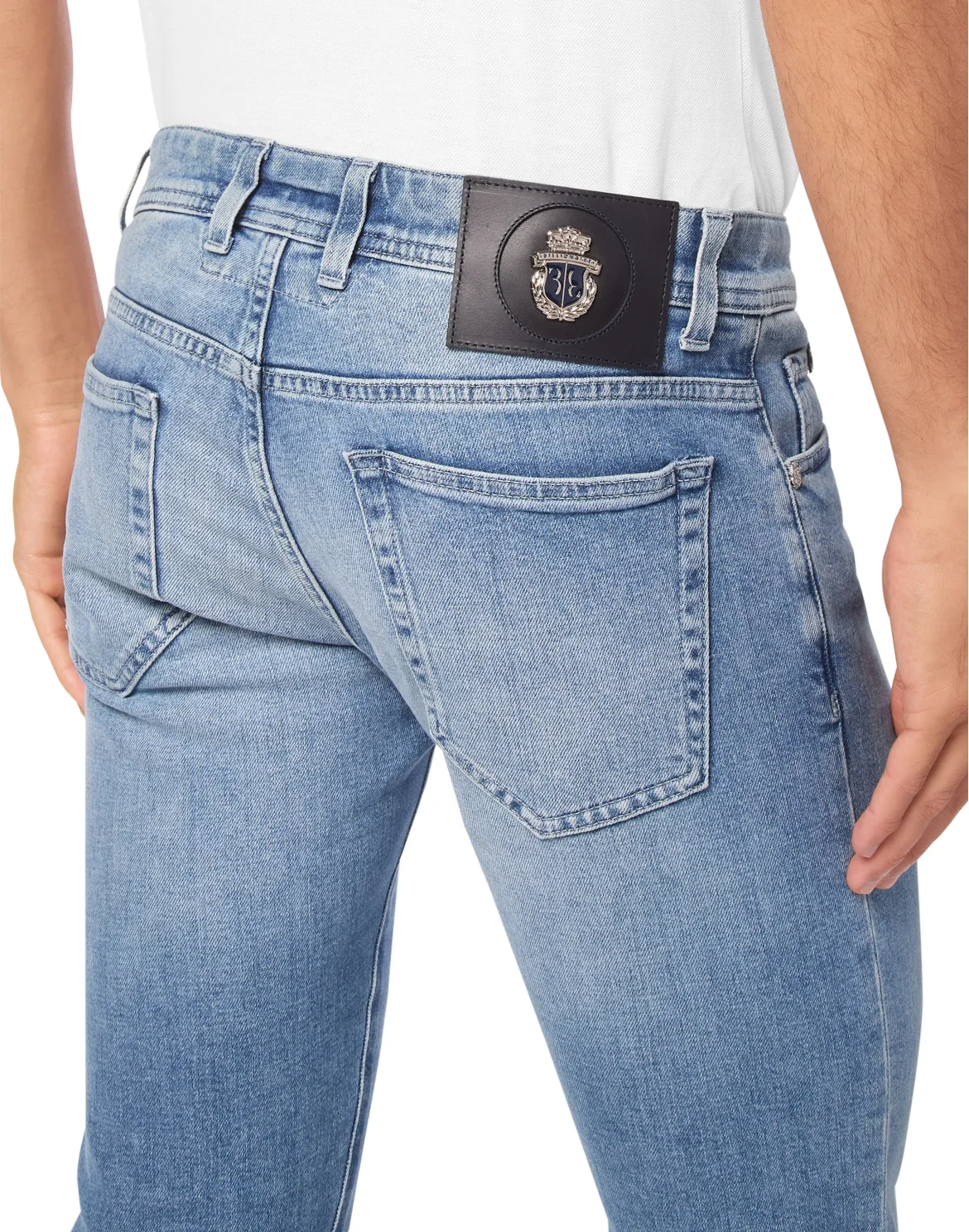Super Straight Cut Trousers, цвет: Синий