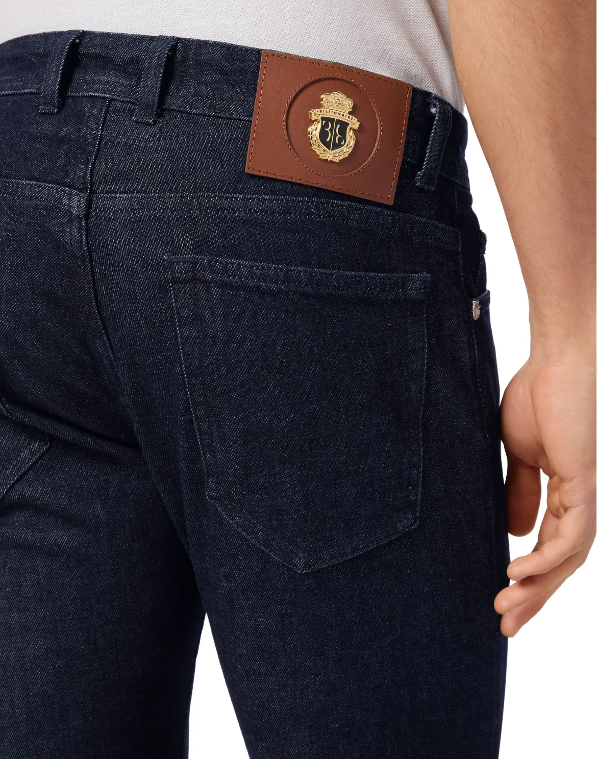 Super Straight Cut Trousers, цвет: Синий