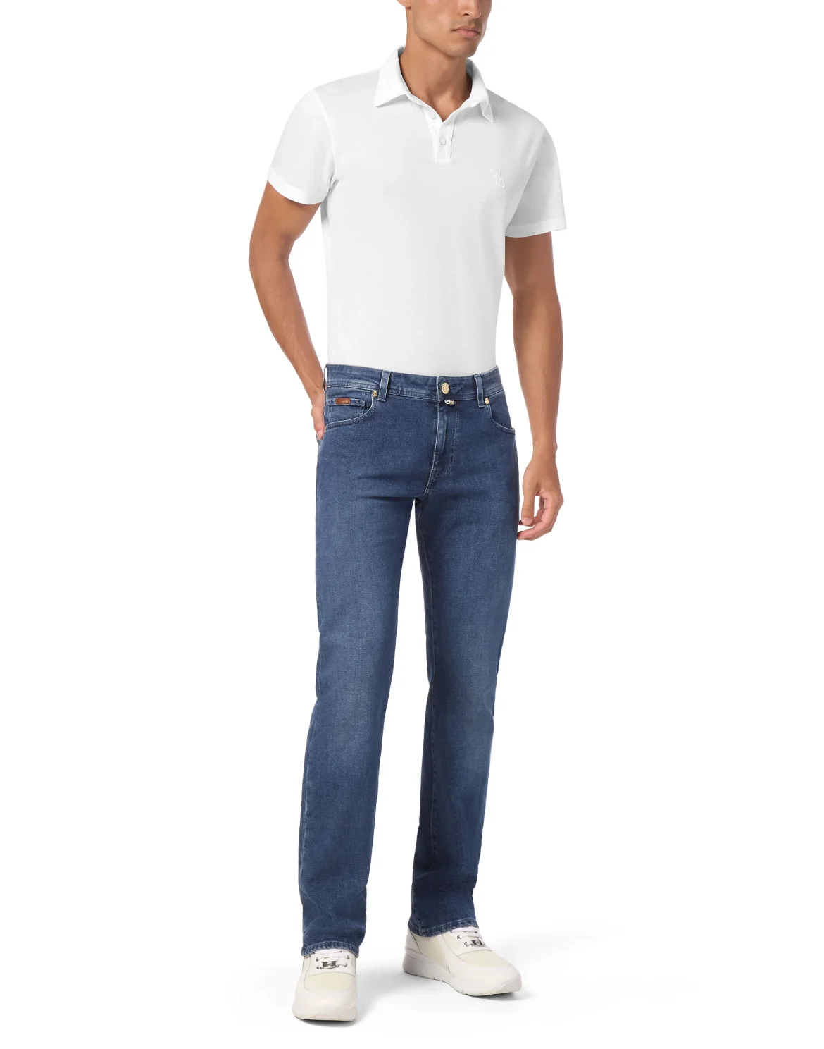 Regular Fit Trousers, цвет: Синий