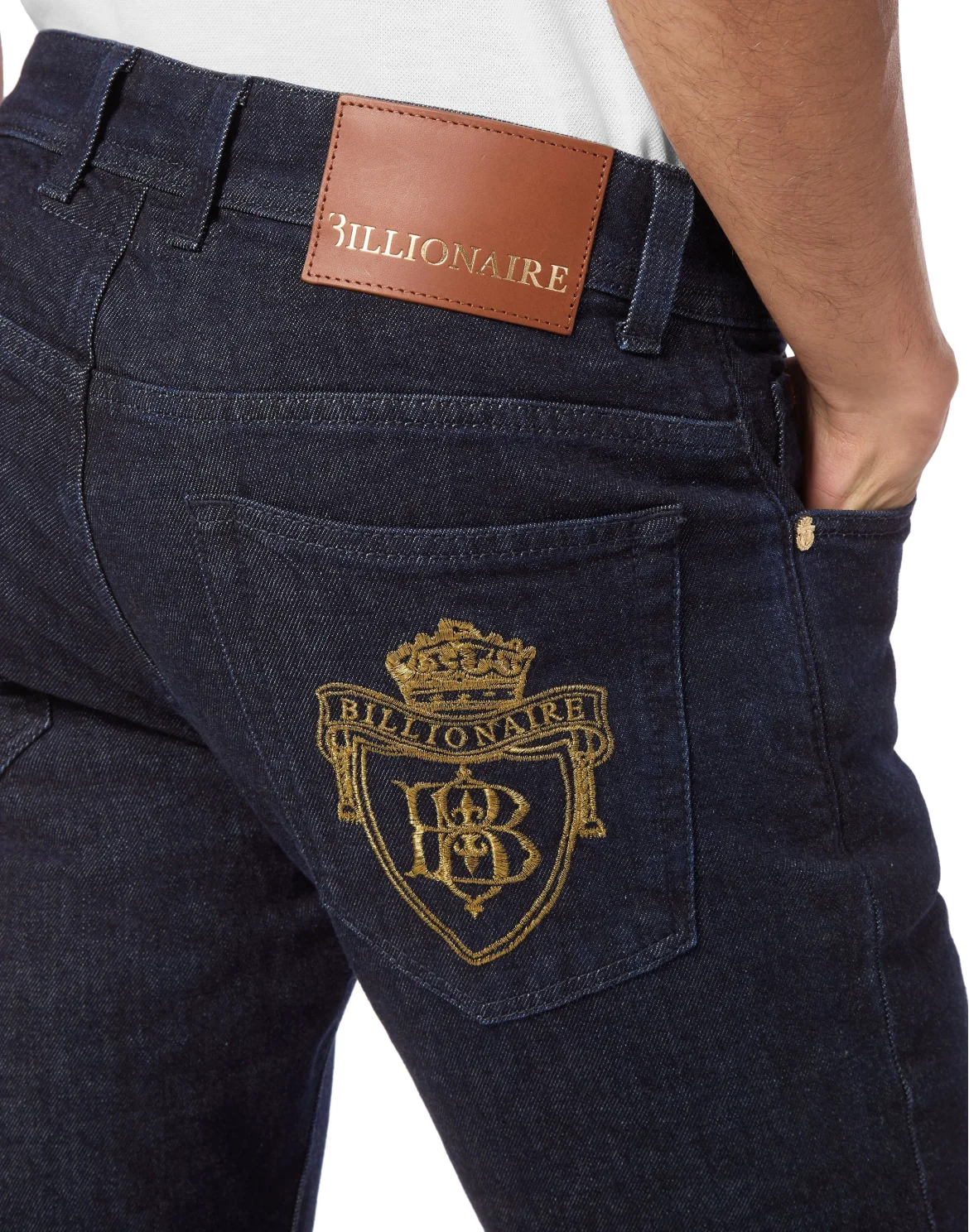 Super Straight Cut Trousers, цвет: Синий