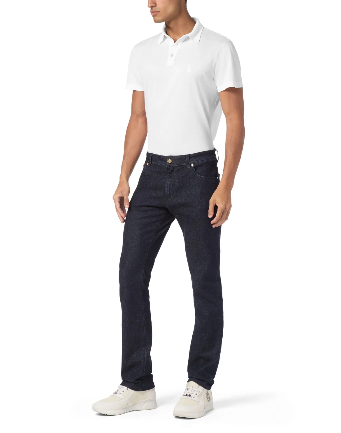 Super Straight Cut Trousers, цвет: Синий