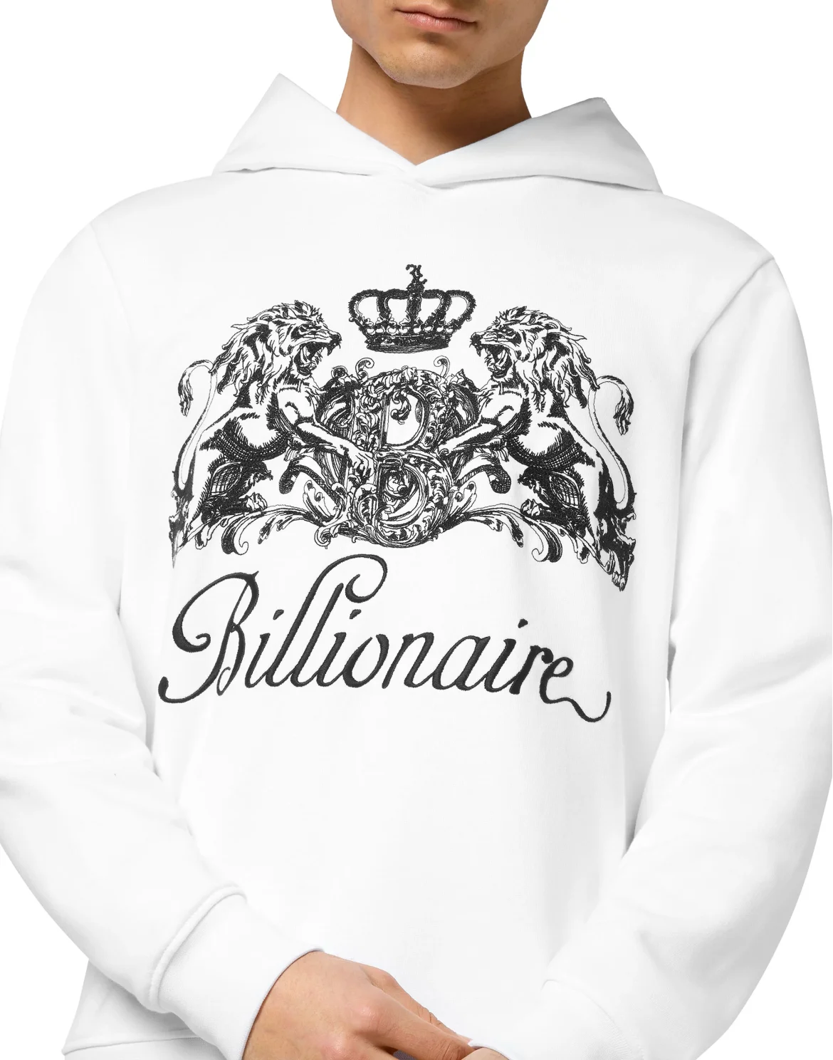 Hoodie Sweatshirt, цвет: Белый
