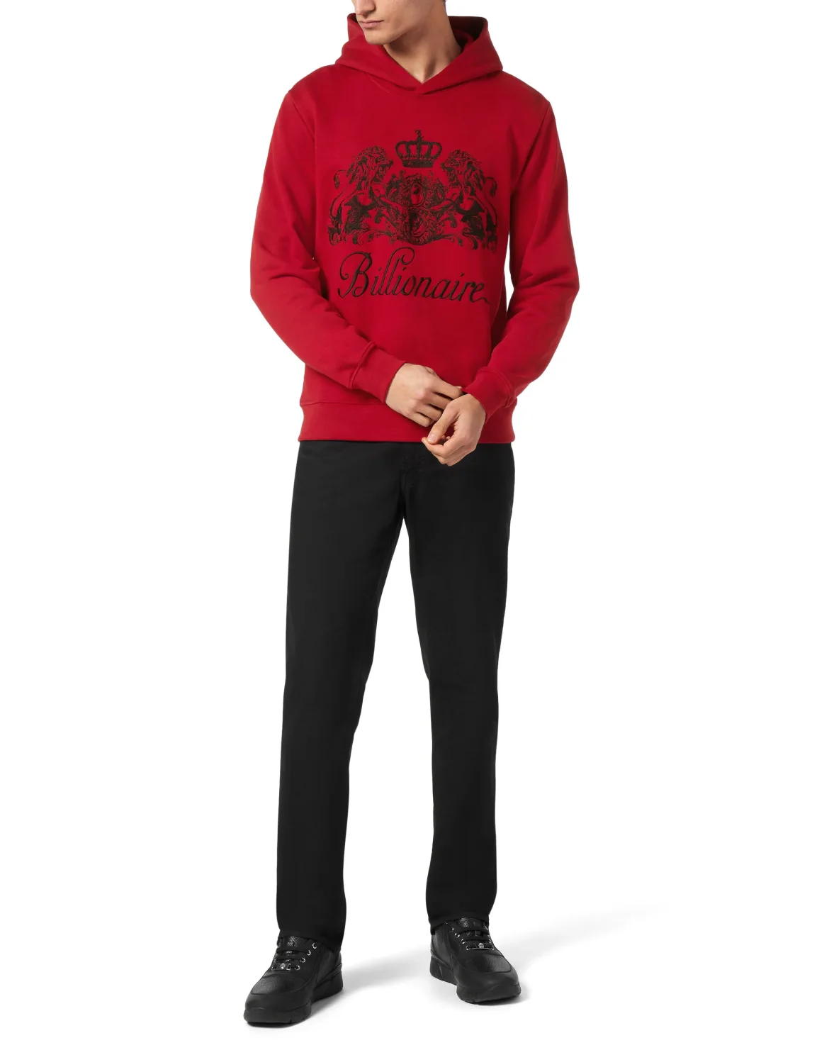 Hoodie Sweatshirt, цвет: Красный