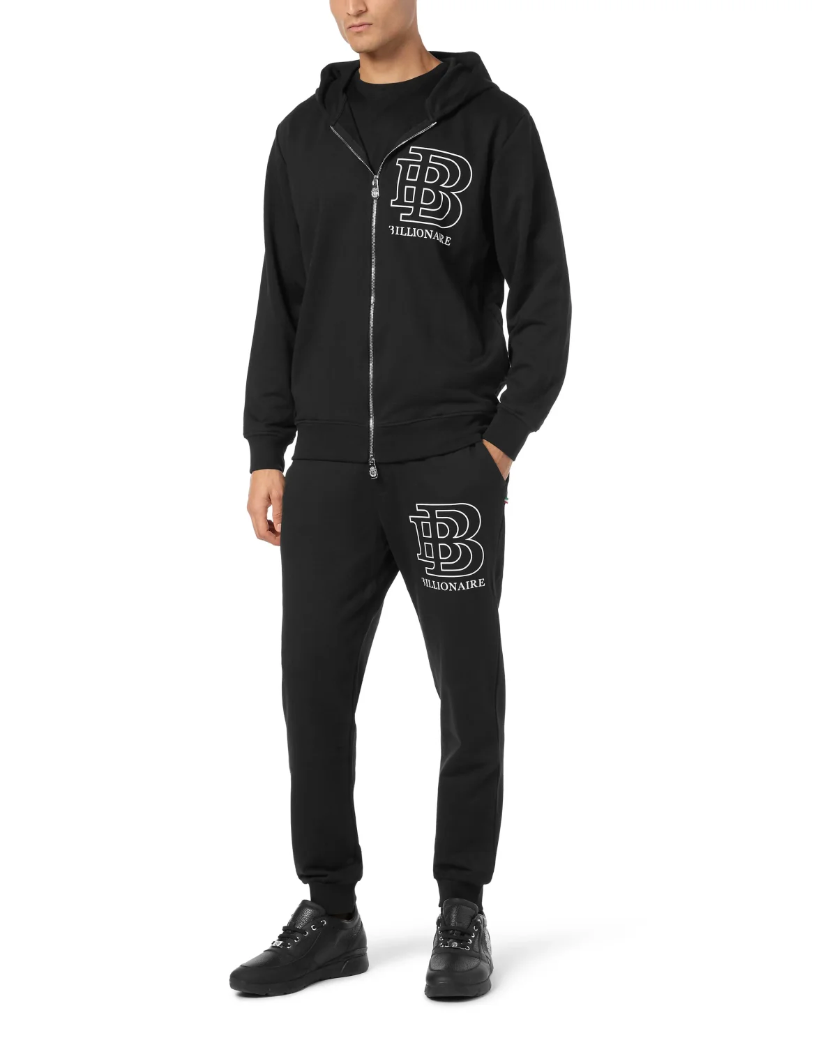 Jogging Set: Top/Trousers, цвет: Черный