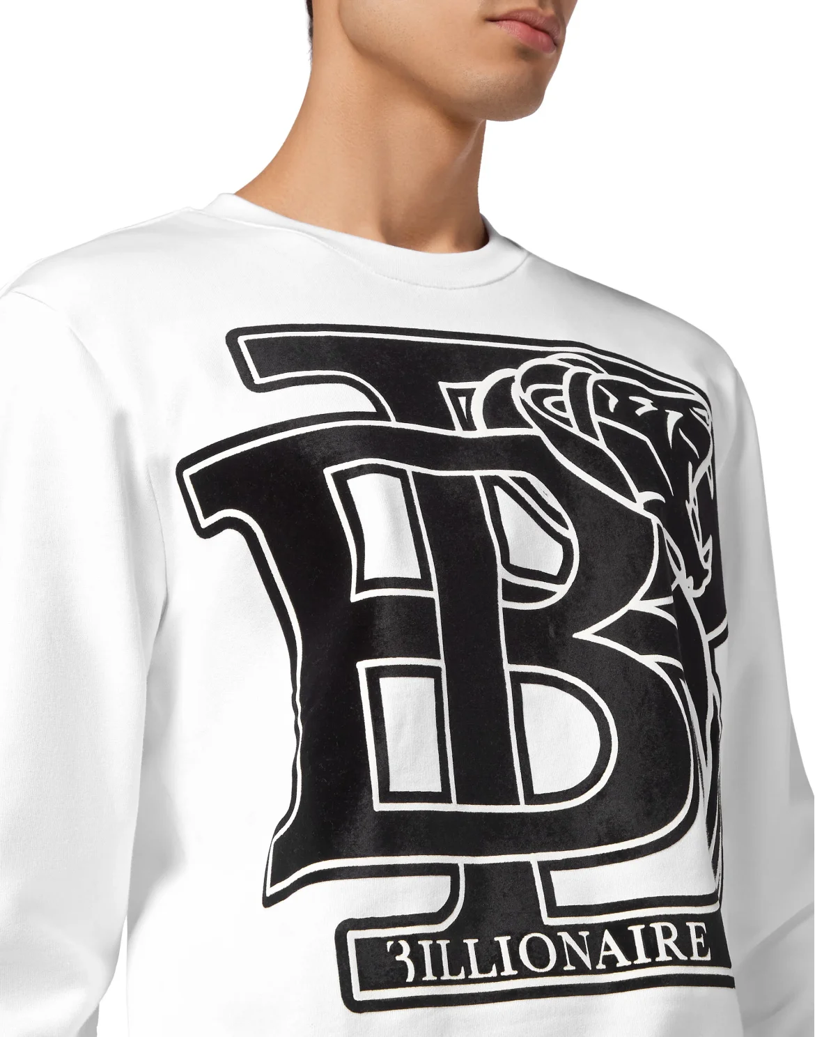 Roundneck Sweatshirt LS, цвет: Белый