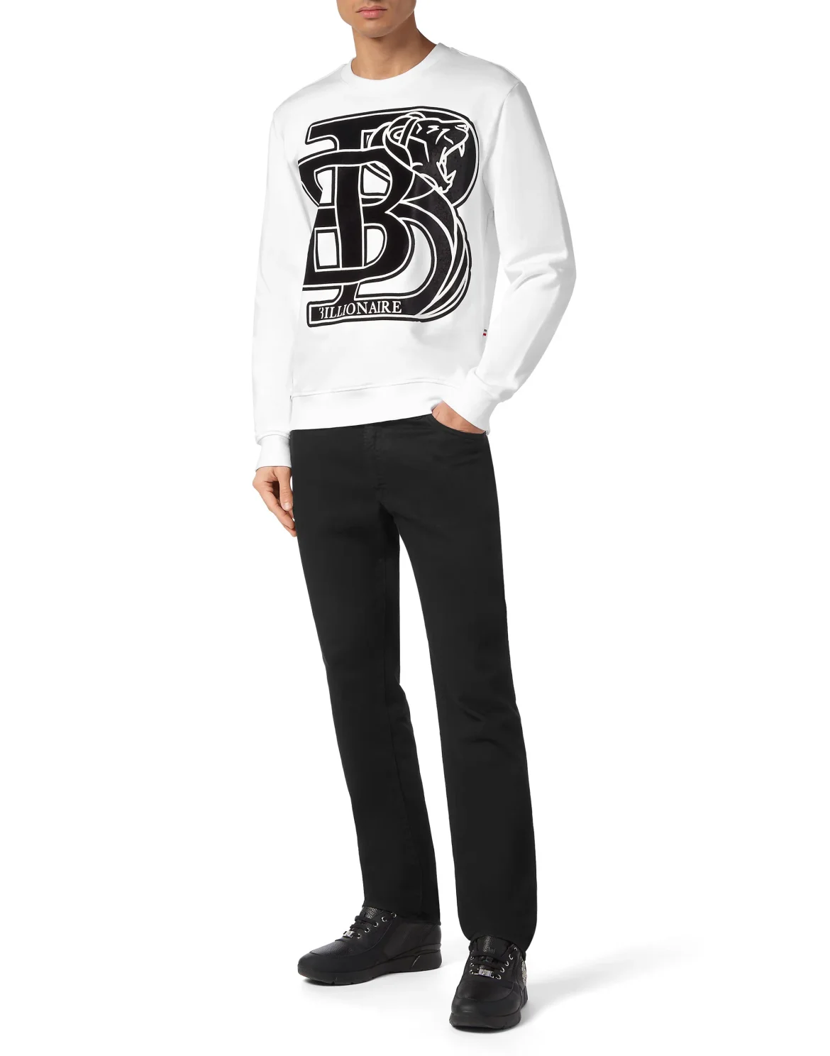 Roundneck Sweatshirt LS, цвет: Белый