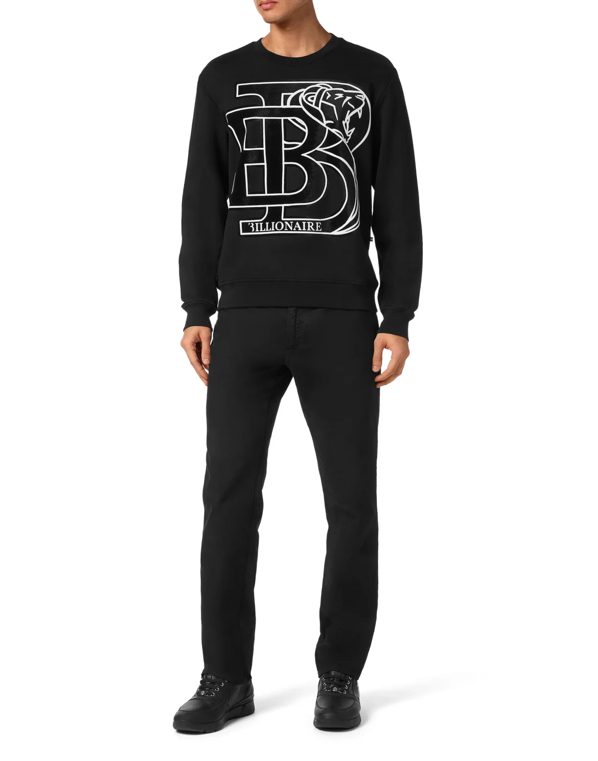 Roundneck Sweatshirt LS, цвет: Черный