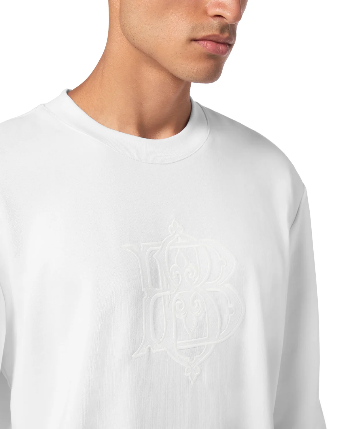Roundneck Sweatshirt LS, цвет: Белый