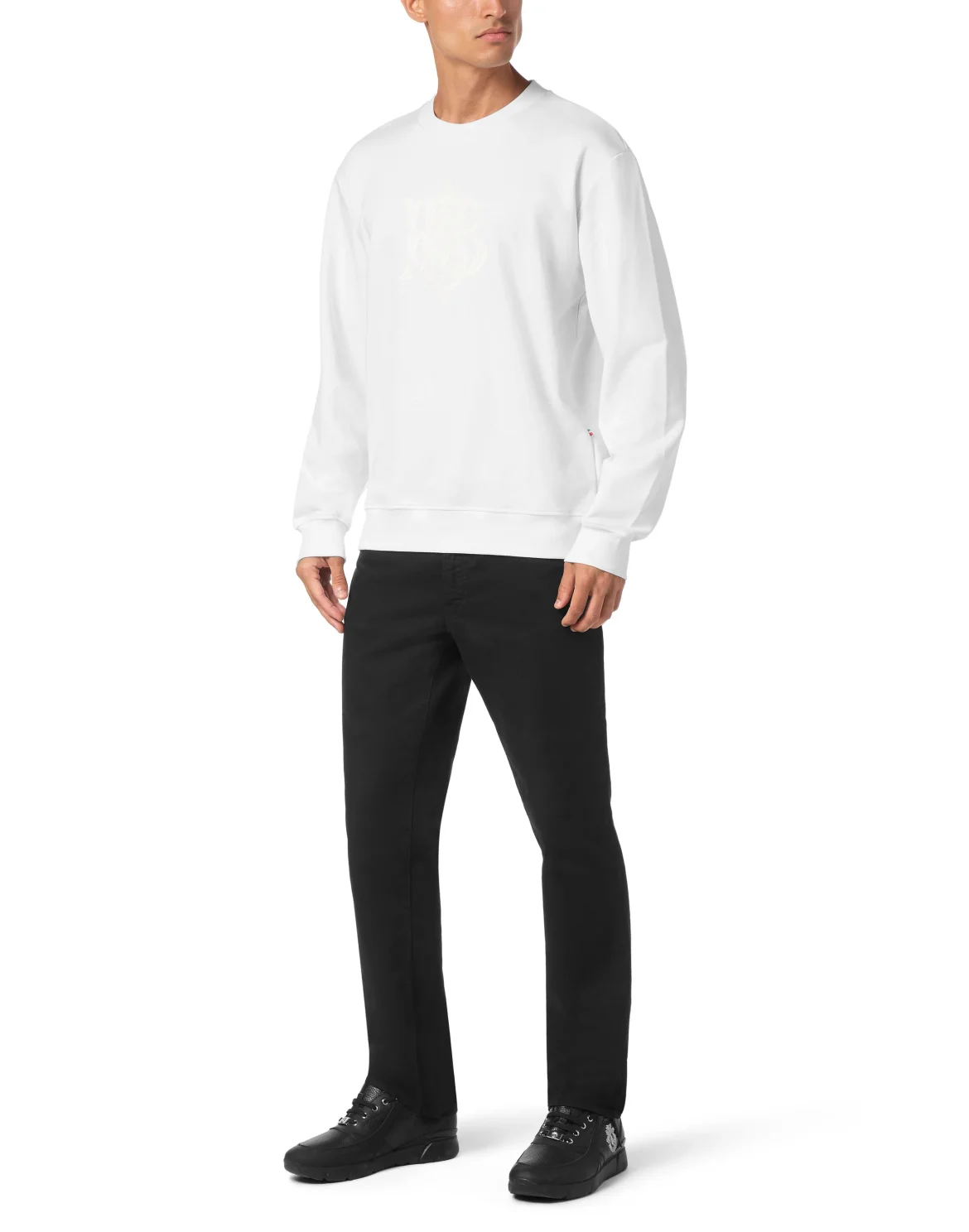 Roundneck Sweatshirt LS, цвет: Белый