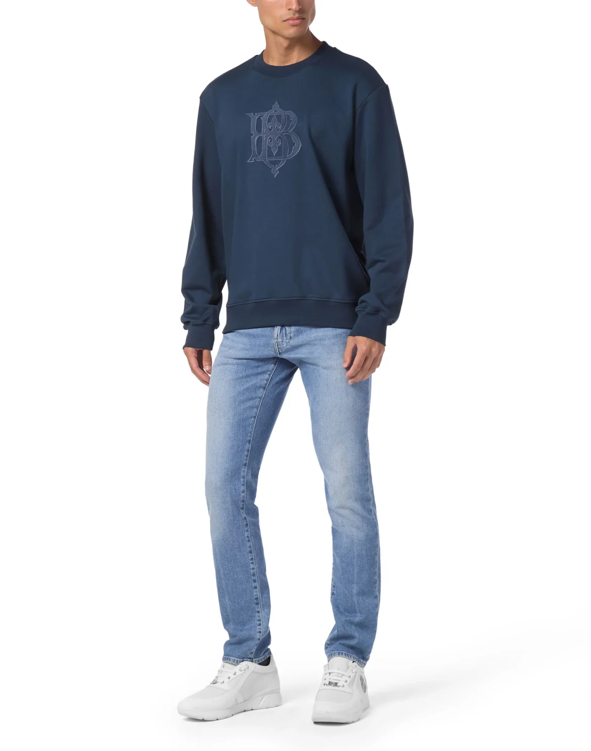 Roundneck Sweatshirt LS, цвет: Синий