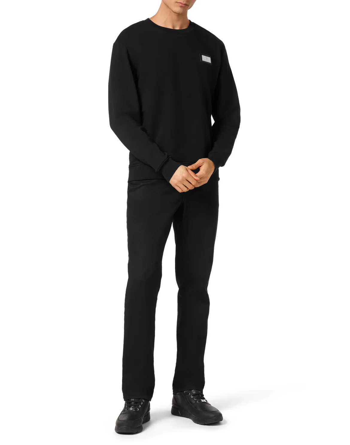 Roundneck Sweatshirt LS, цвет: Черный