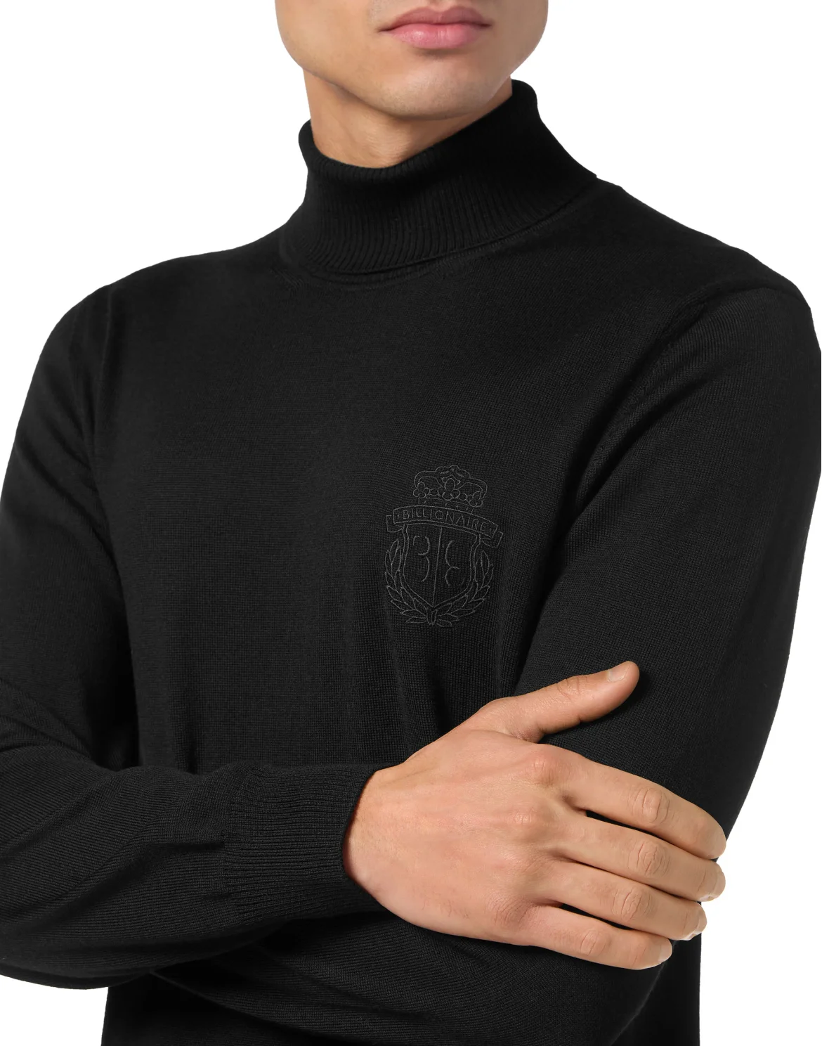 Turtleneck LS, цвет: Черный
