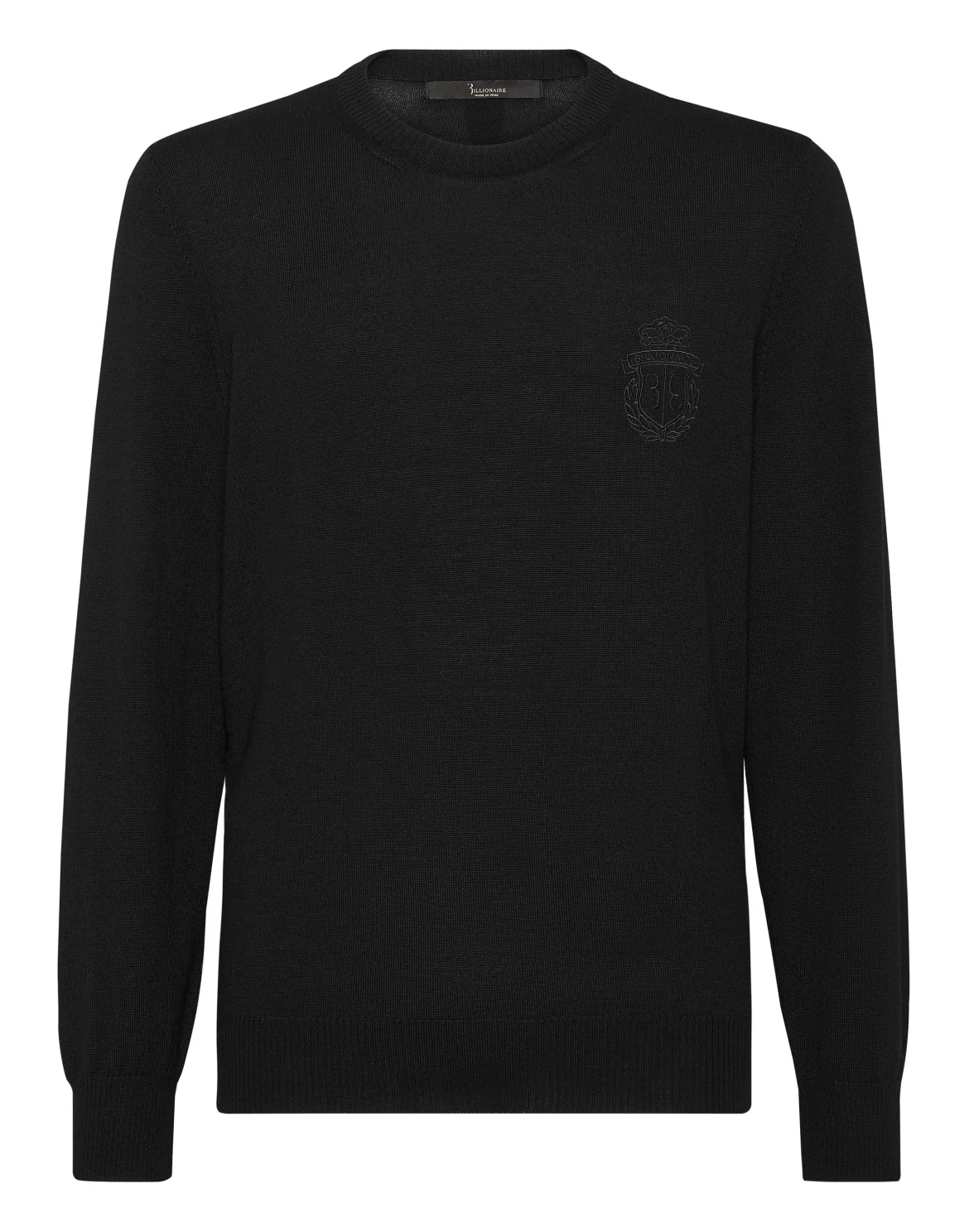 Pullover Round Neck LS, цвет: Черный