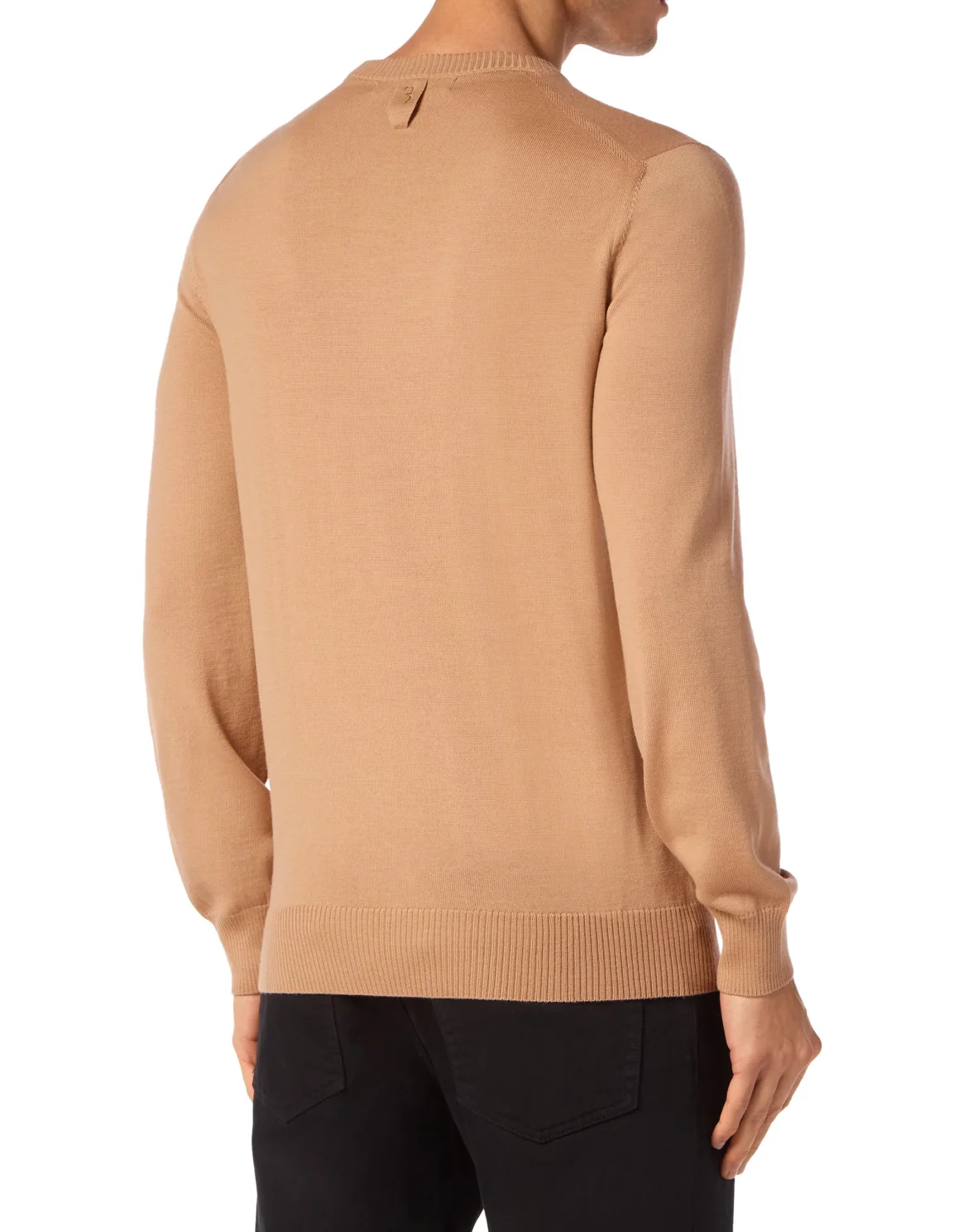 Pullover Round Neck LS, цвет: Бежевый
