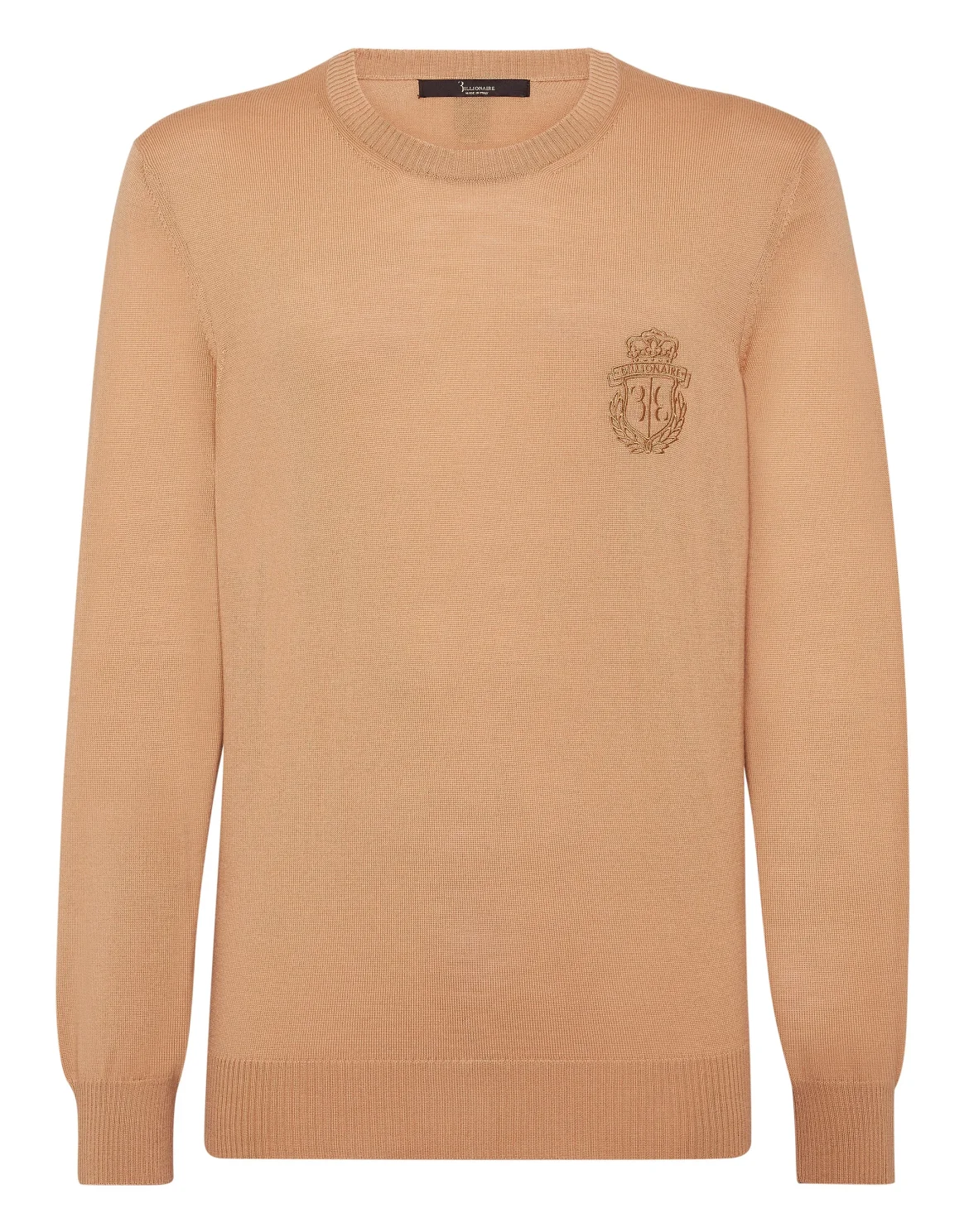 Pullover Round Neck LS, цвет: Бежевый