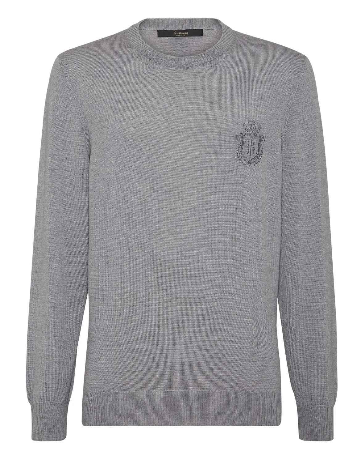 Pullover Round Neck LS, цвет: Серый