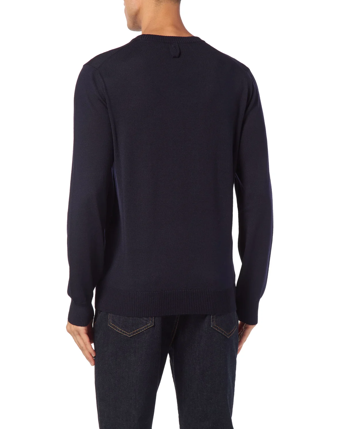 Pullover Round Neck LS, цвет: Синий