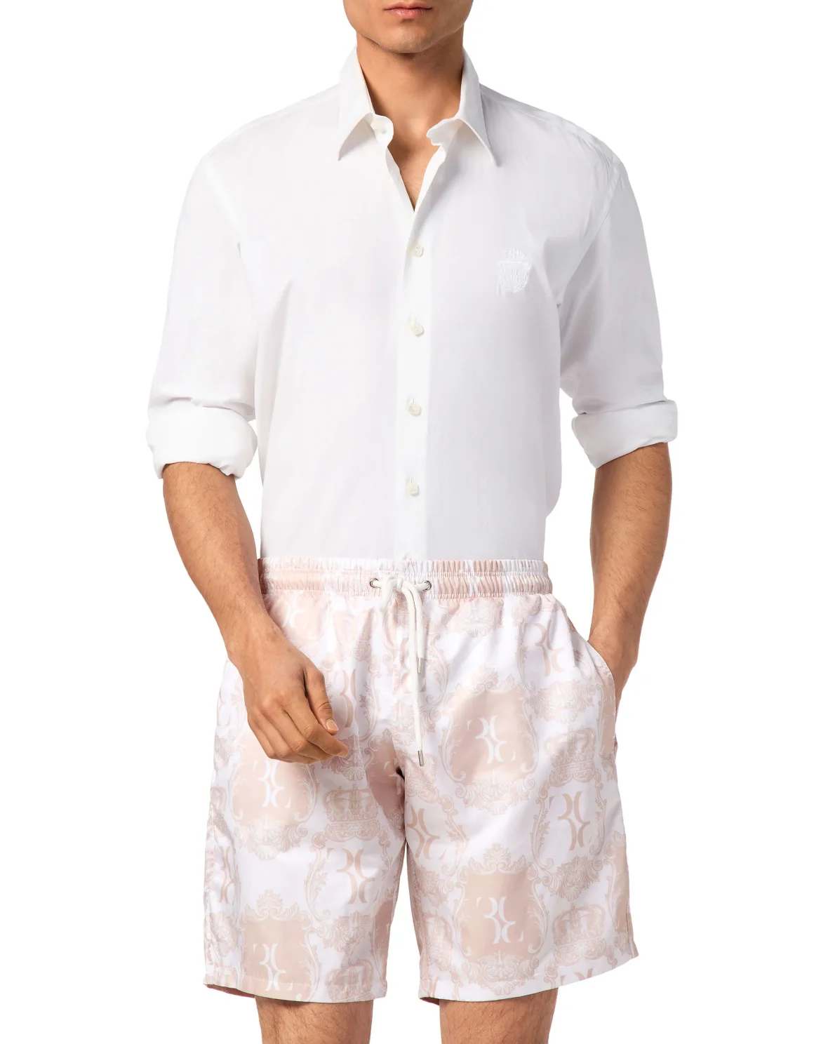 Swimwear Boxer Shorts, цвет: Бежевый
