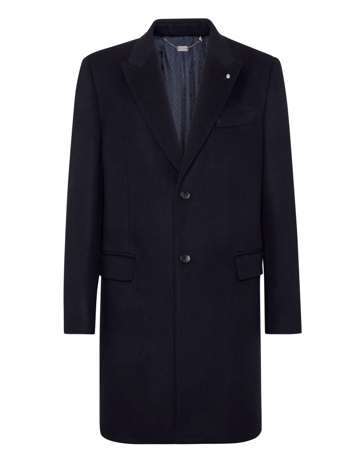 Wool Coat Long, цвет: Синий