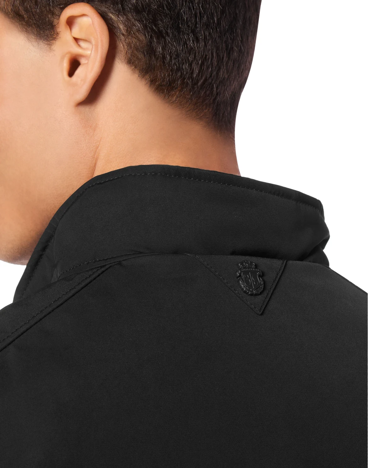 Nylon Windbreaker, цвет: Черный