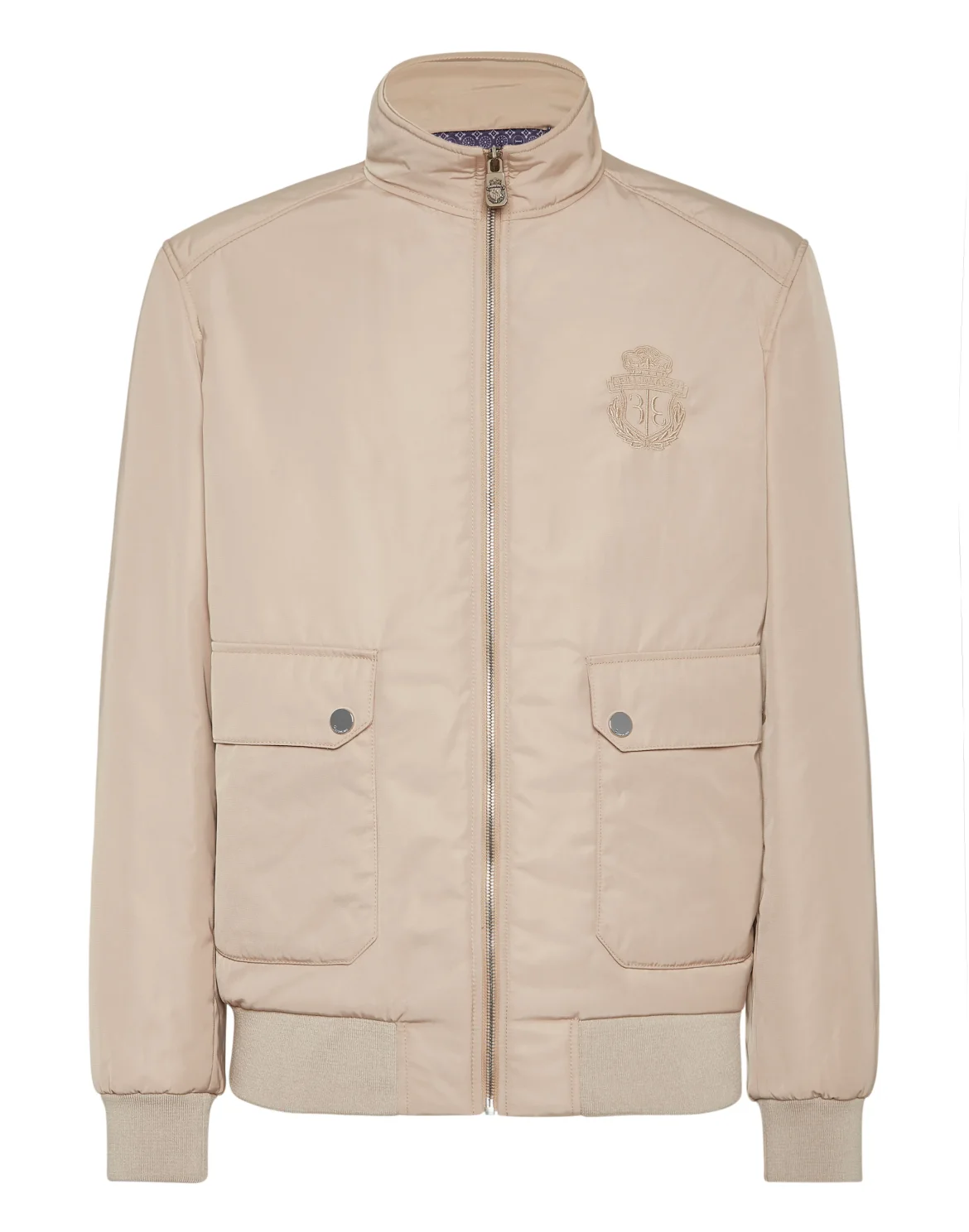 Nylon Windbreaker, цвет: Бежевый