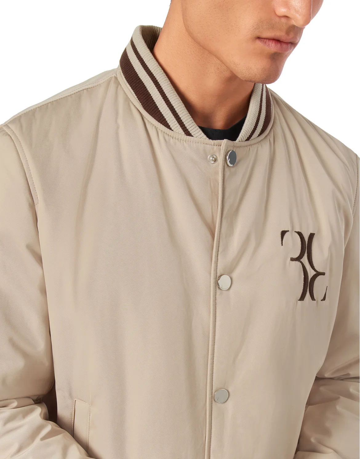Nylon Bomber, цвет: Бежевый