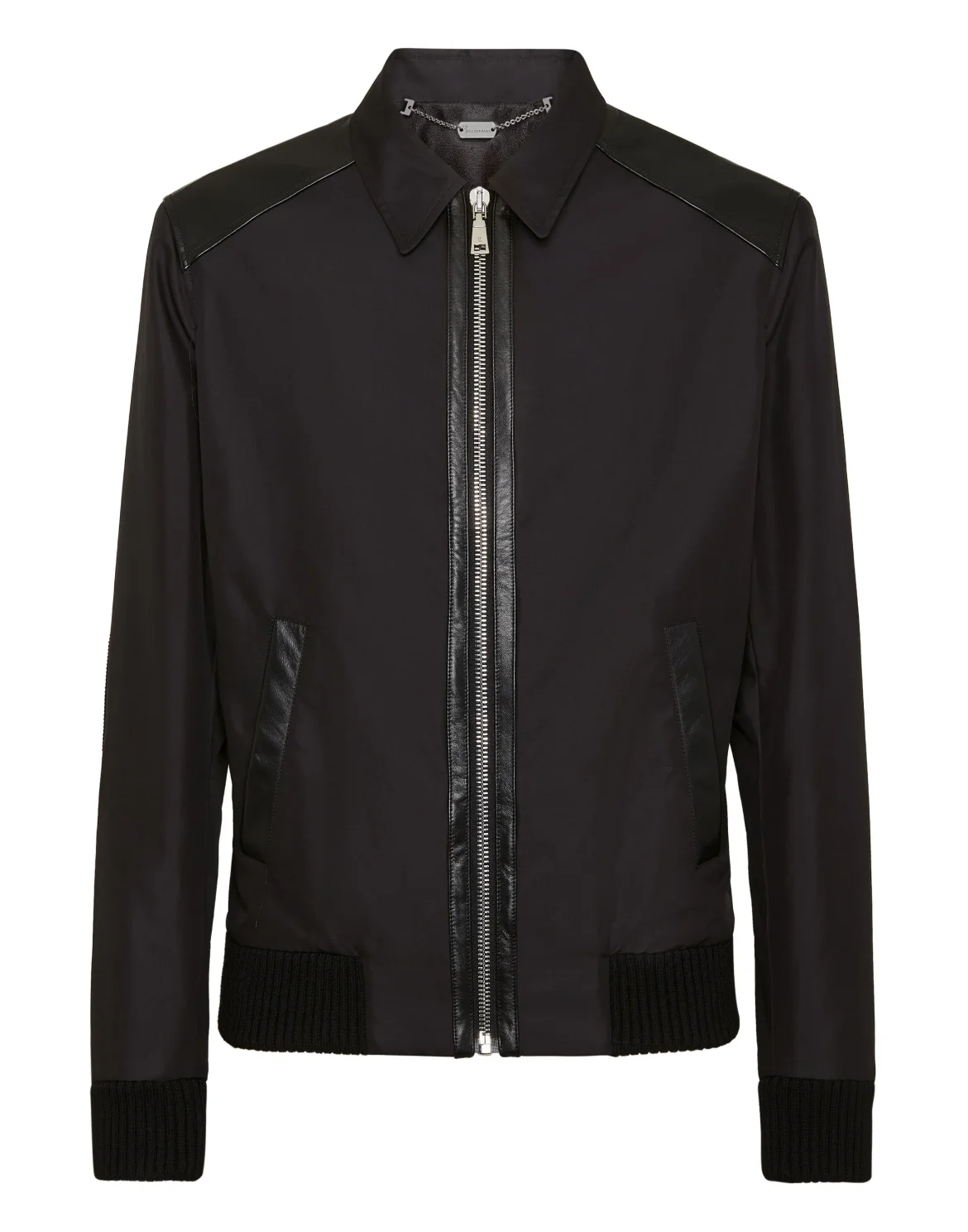 Bomber Shirt Collar, цвет: Черный
