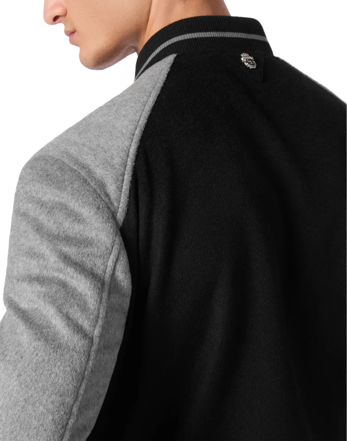 Wool Reglan Bomber, цвет: Черный