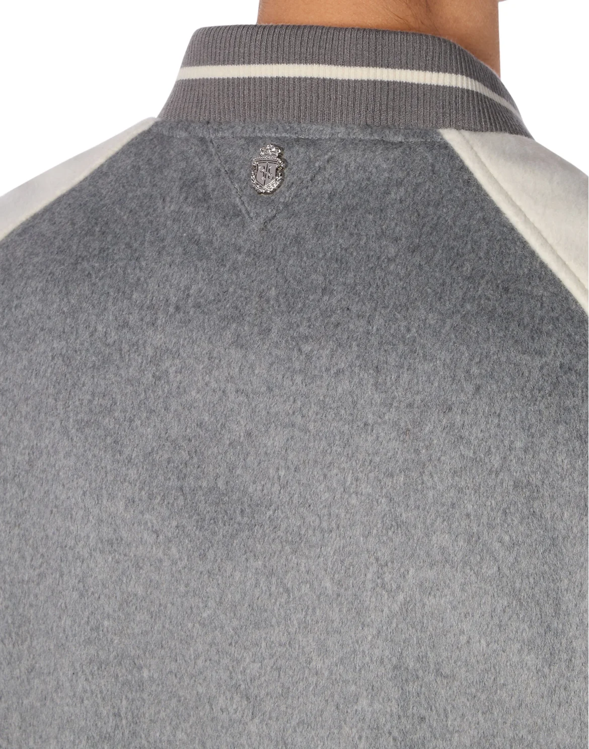 Wool Reglan Bomber, цвет: Серый