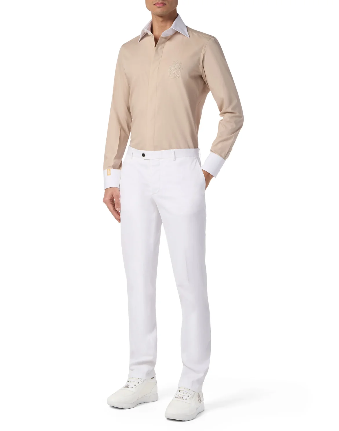 Cotton Shirt, цвет: Бежевый