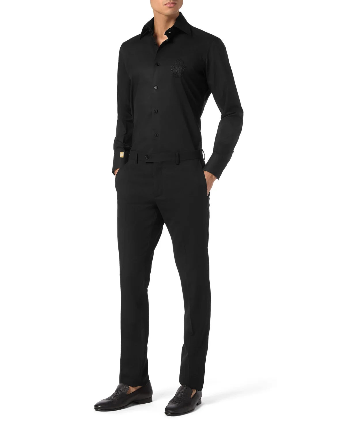 Cotton Shirt, цвет: Черный