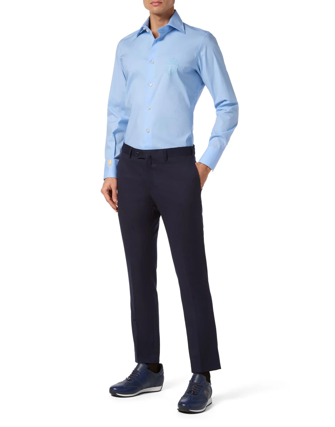 Cotton Shirt, цвет: Синий