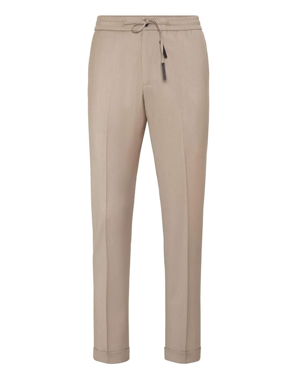 Wool Regular Chinos, цвет: Бежевый