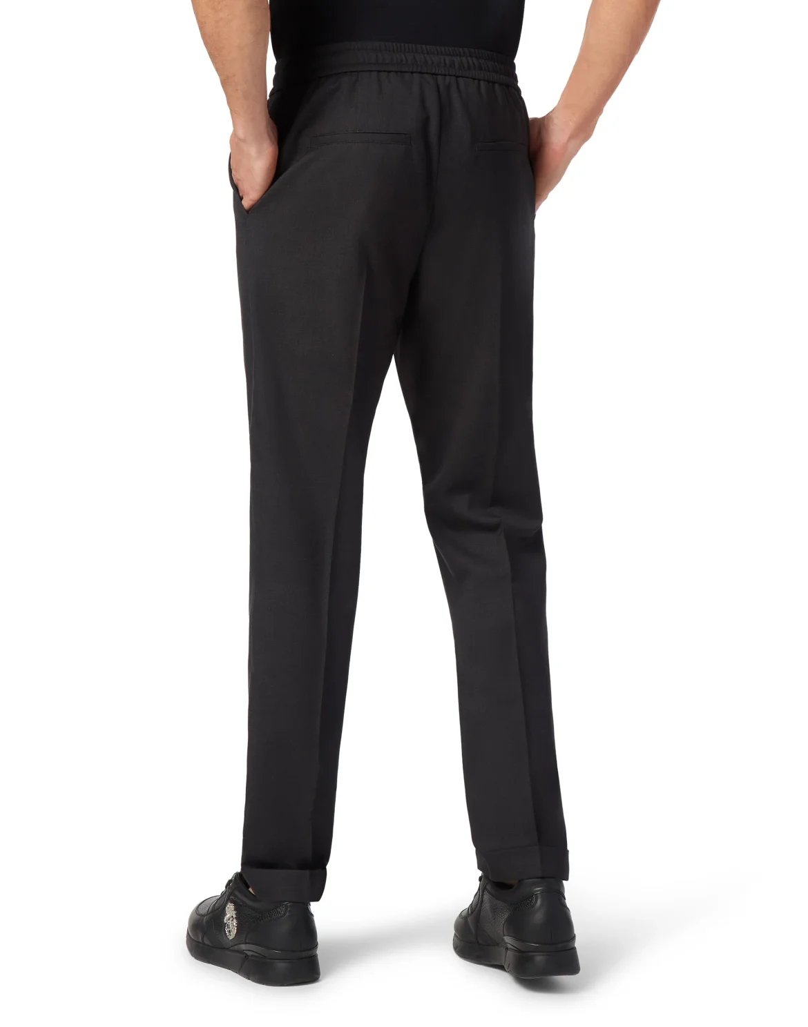 Wool Regular Chinos, цвет: Серый