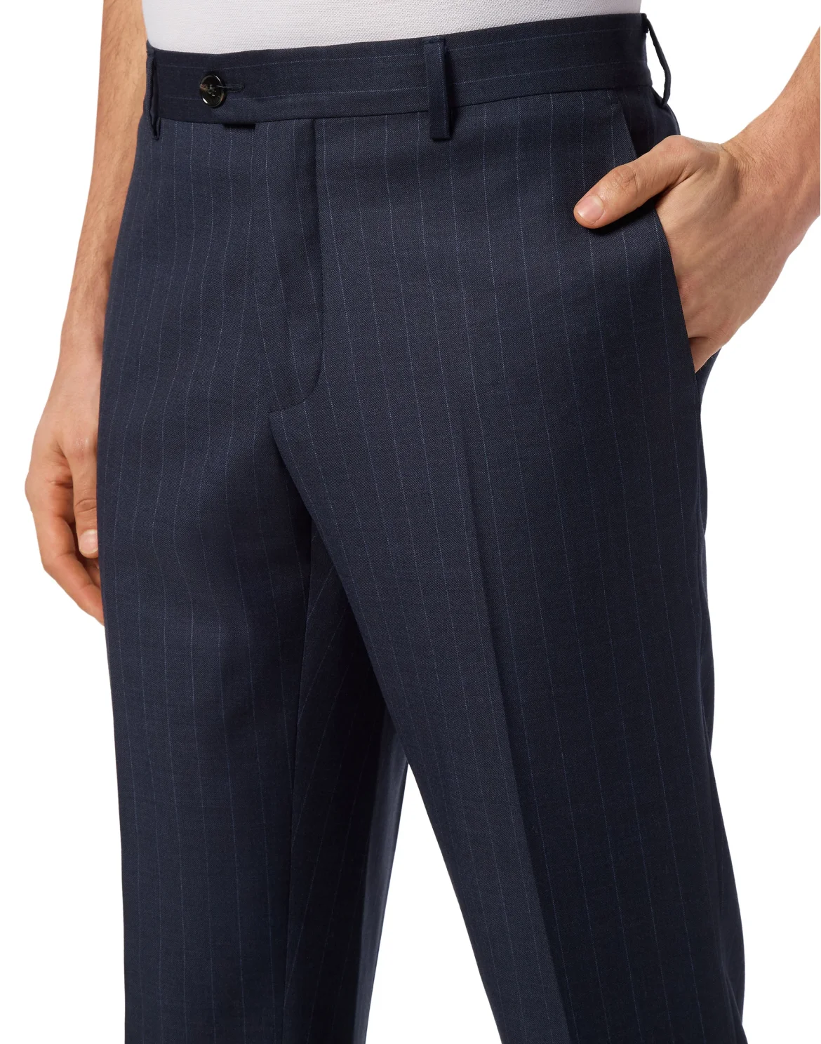 Wool Trousers Platinum, цвет: Синий