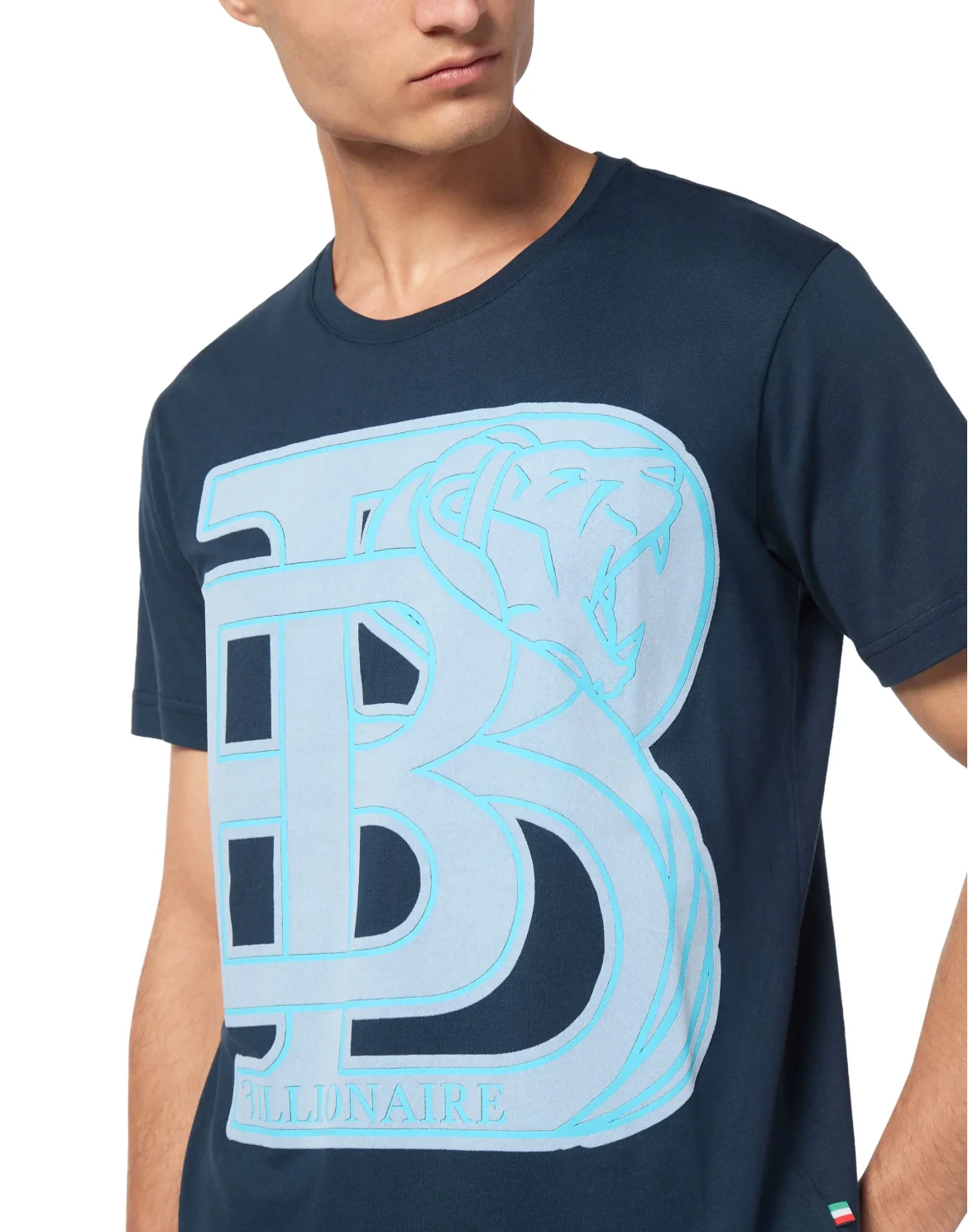 T-shirt Round Neck SS, цвет: Синий