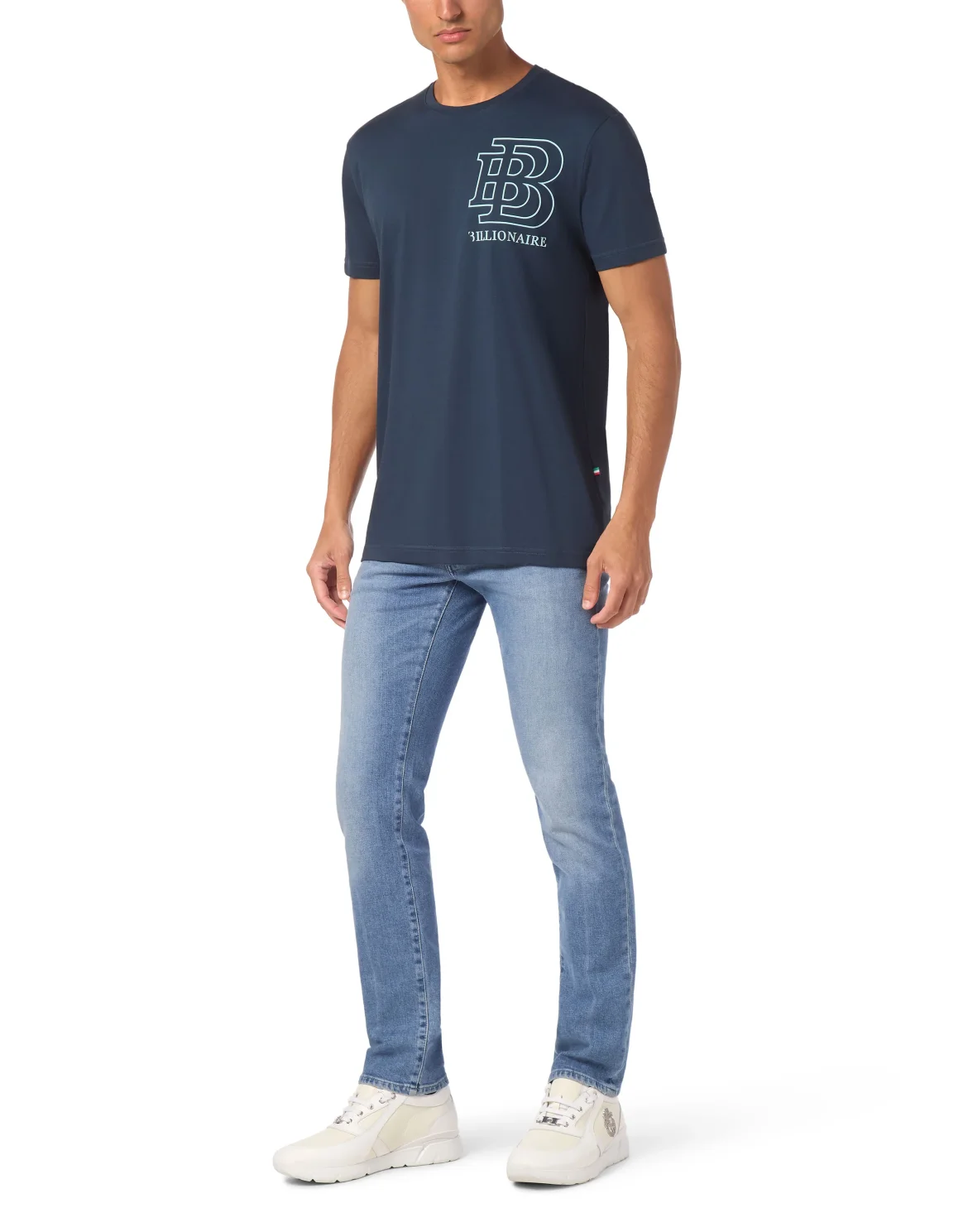 T-shirt Round Neck SS, цвет: Синий