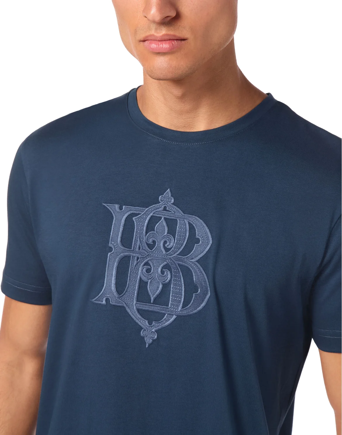 T-shirt Round Neck SS, цвет: Синий