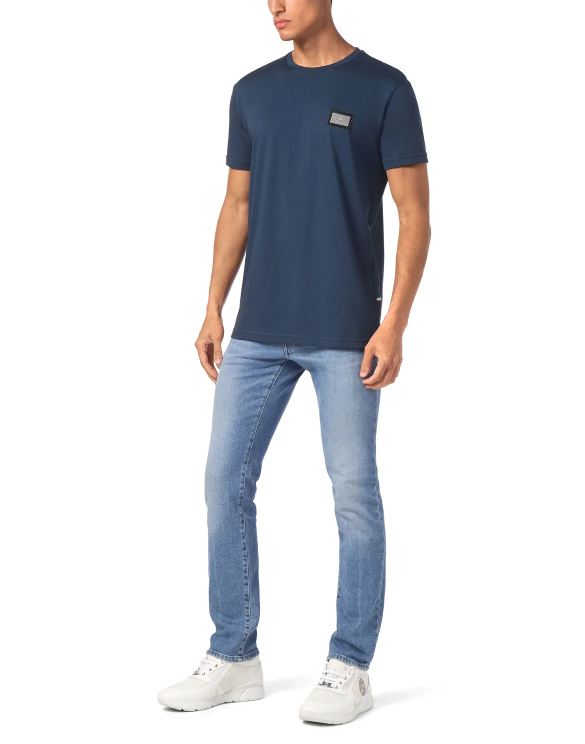 T-shirt Round Neck SS, цвет: Синий