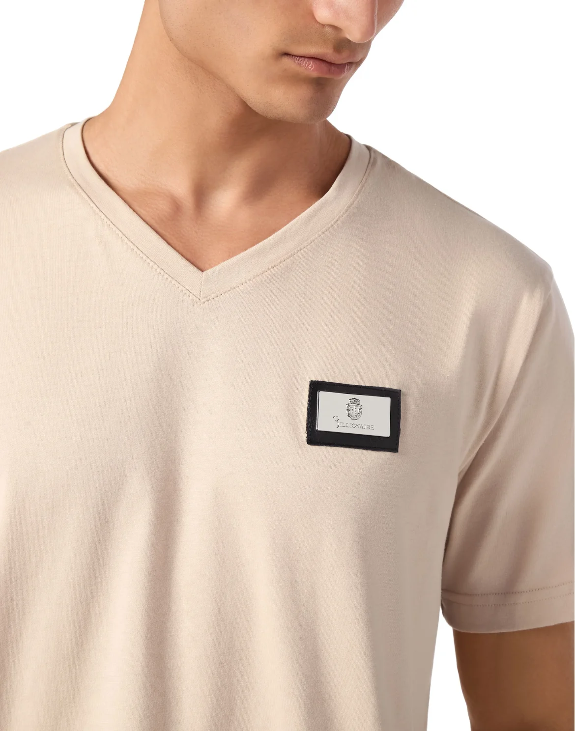 T-shirt Round Neck SS, цвет: Бежевый