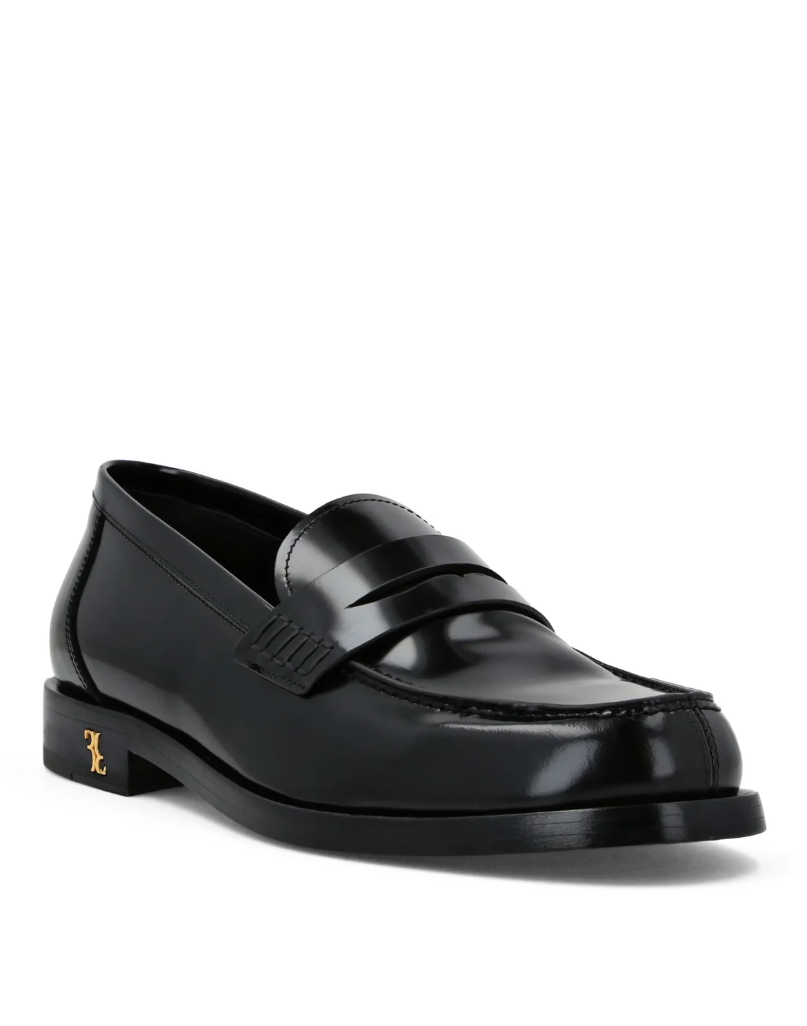 Leather Loafers, цвет: Черный