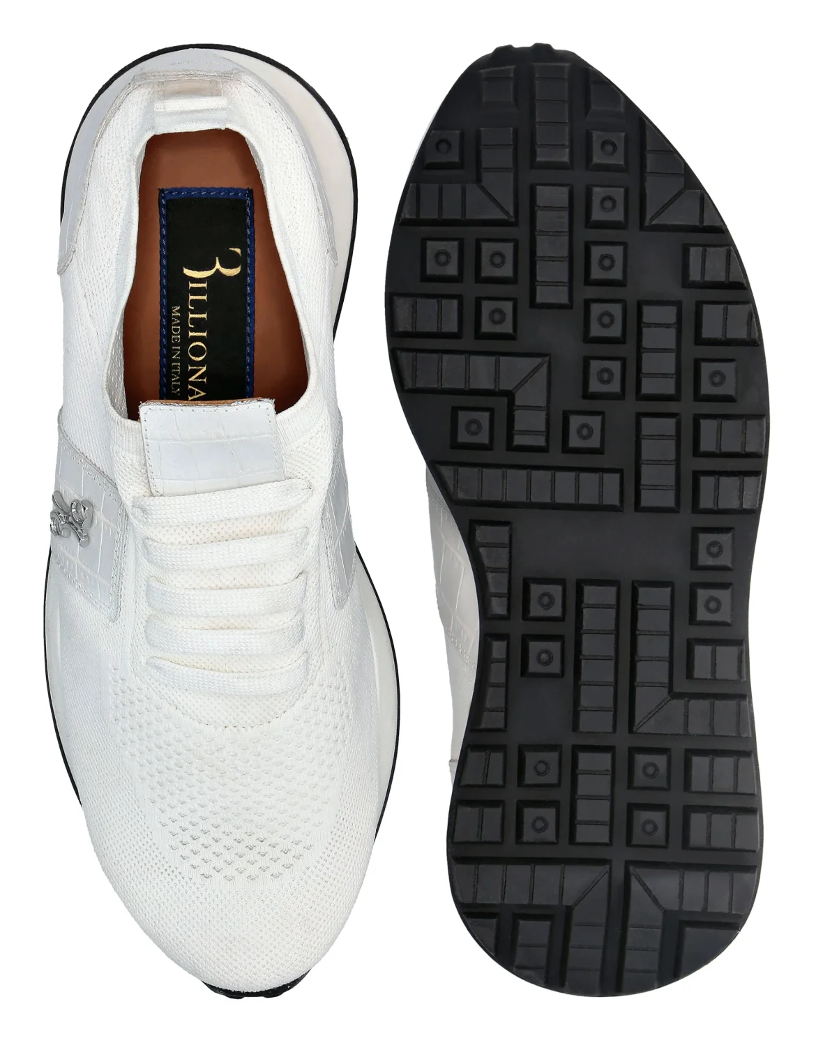Crocco Printed Runner, цвет: Белый
