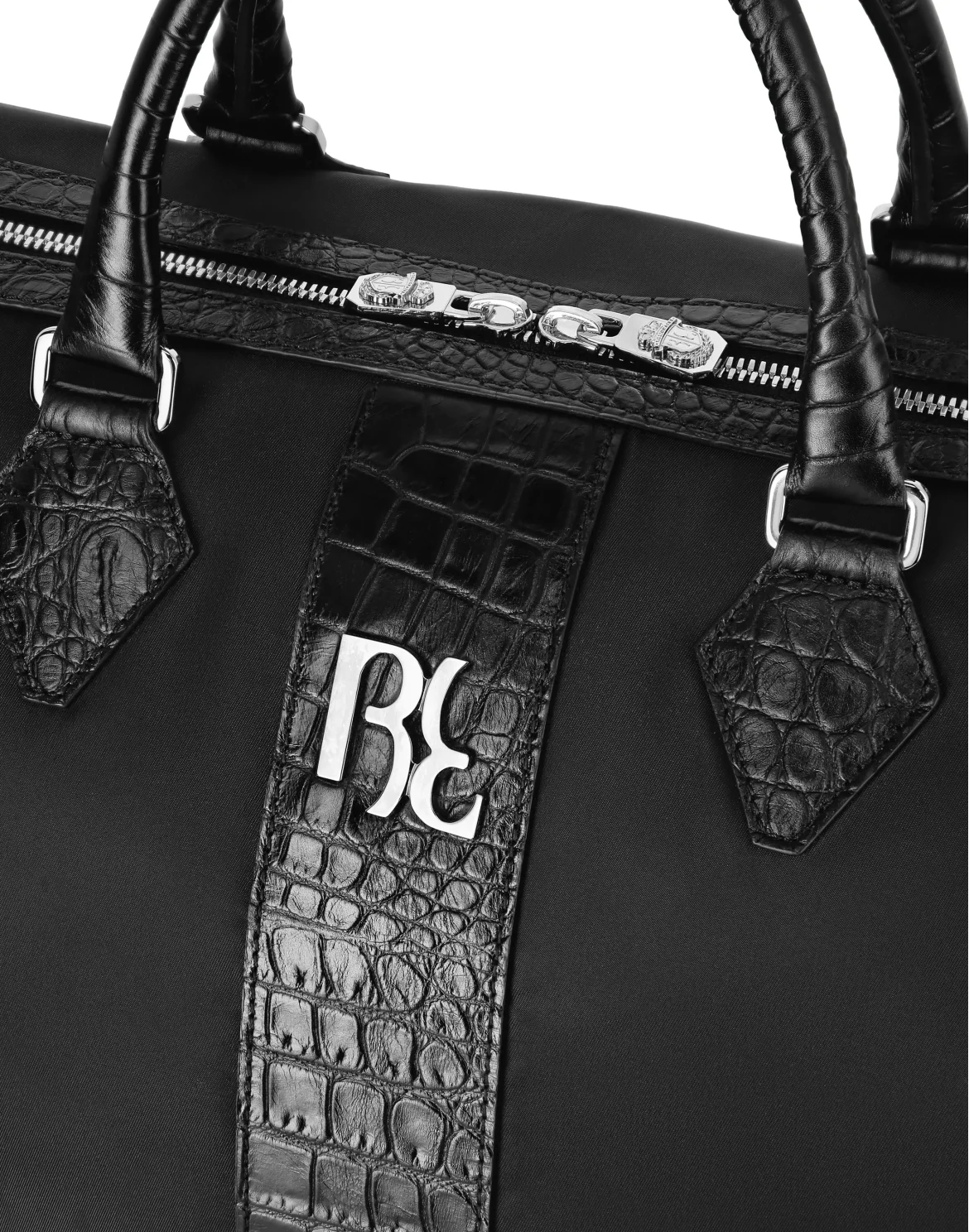 Big Travel Bag Nylon + Crocco, цвет: Черный